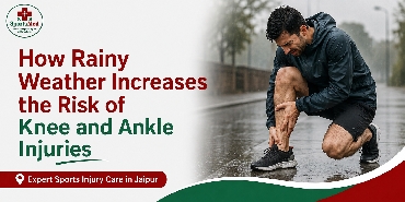 How rainy weather increases the risk of knee and ankle injuries